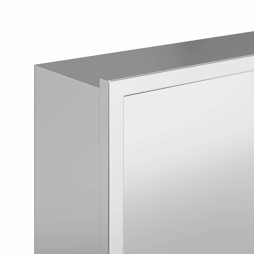 Shower Niche Silver 60 x 20 x 9.5 cm Stainless Steel