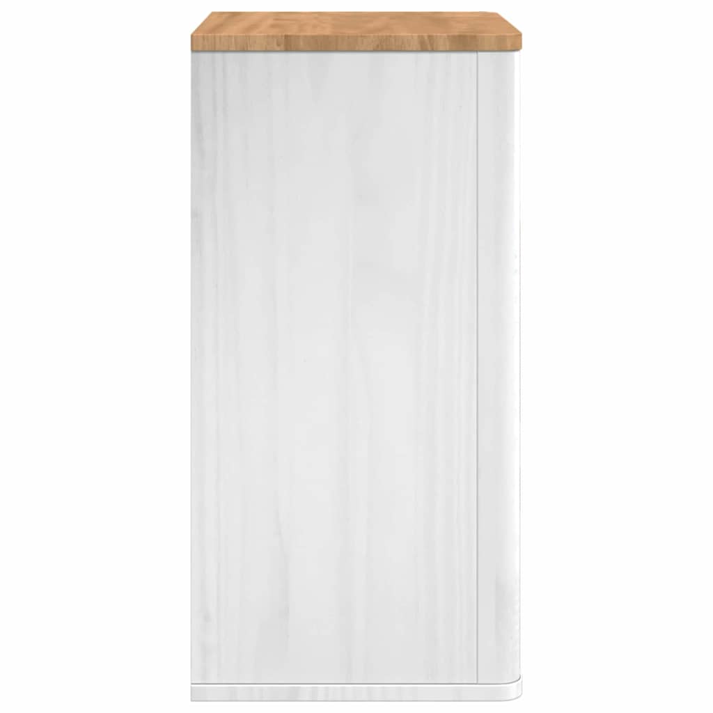 Bathroom Wall Cabinet with Shelf FLORO White 35 x 30 x 60 cm