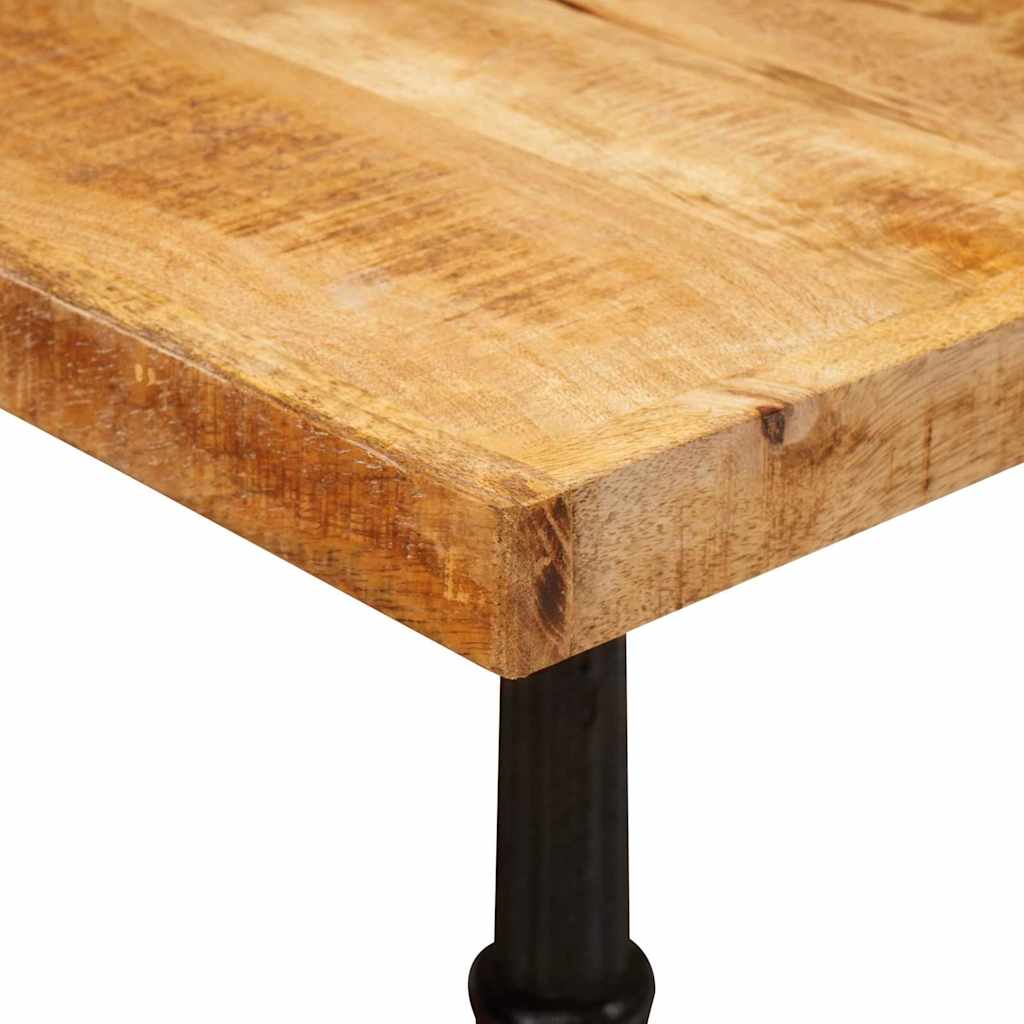 Bistro Table Brown 50 x 50 x 76 cm Solid Mango Wood