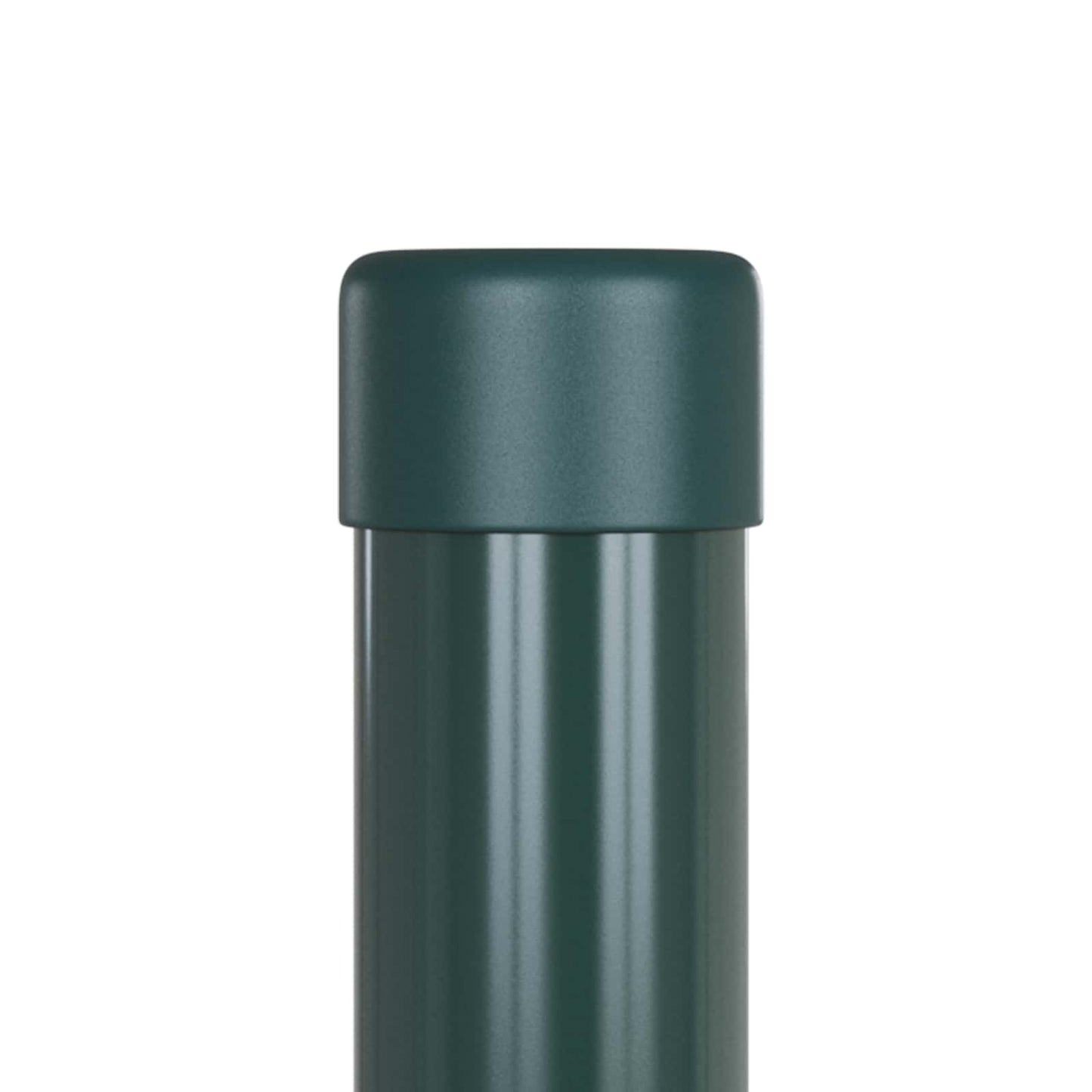 Fence Post 12 pcs Green 80 cm Powder-coated steel