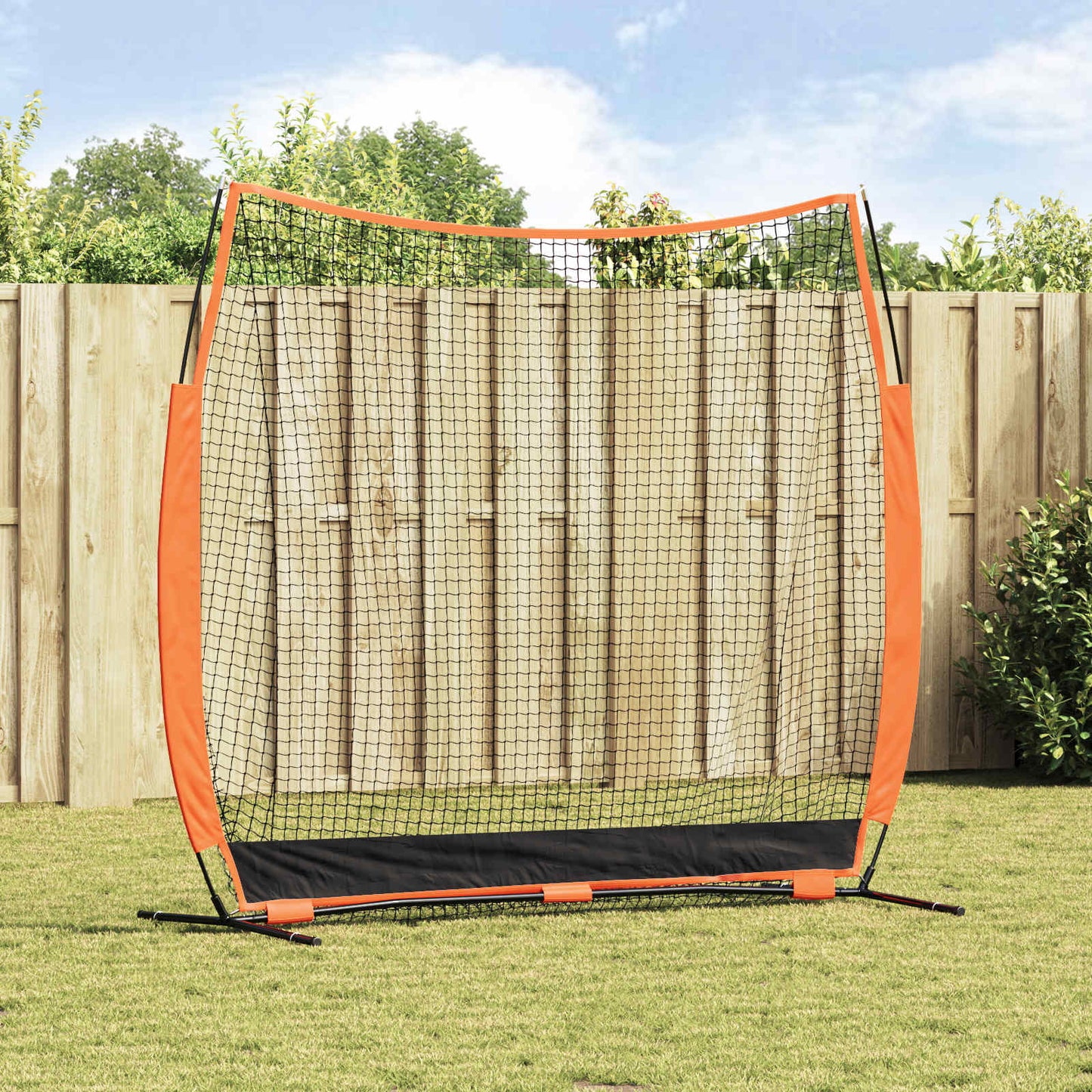 Baseball Practice Net Black 250 x 106.5 x 210 cm Polyester