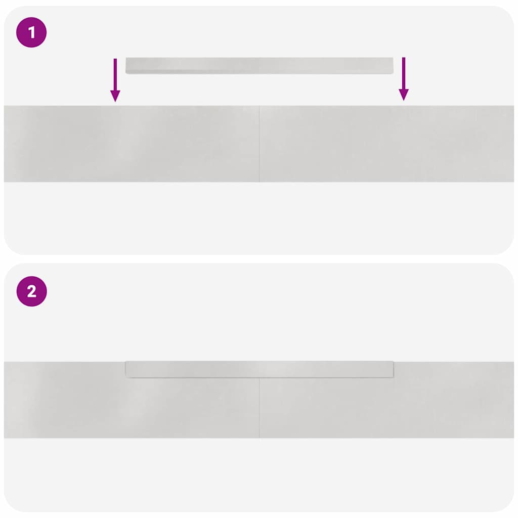 vidaXL Garden Lawn Edging 4 pcs Silver 450 x 10 cm Stainless steel