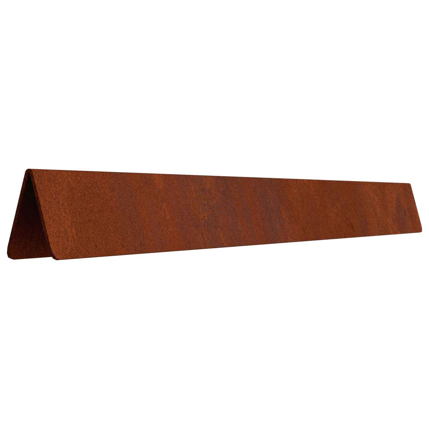 Lawn Edging 450 x 15 cm Weathering Steel Rusty