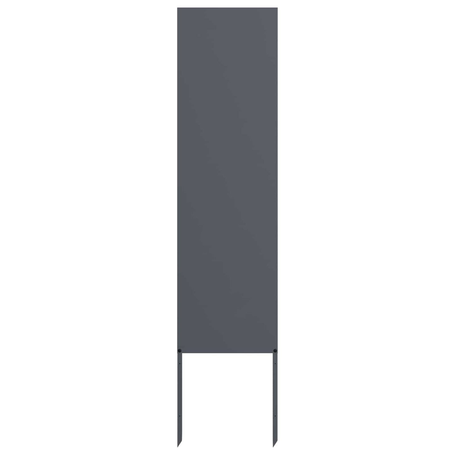 Garden Privacy Screen Anthracite 32 x 140 cm Cold-rolled steel