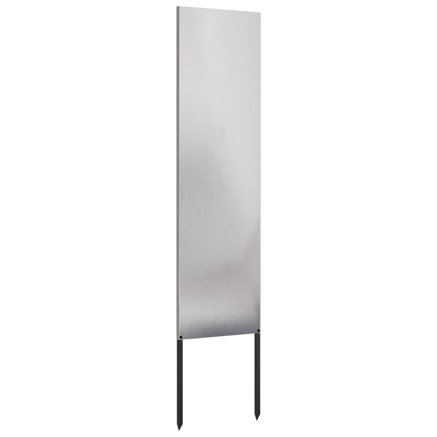 Garden Privacy Screen Silver 32 x 140 cm Stainless steel