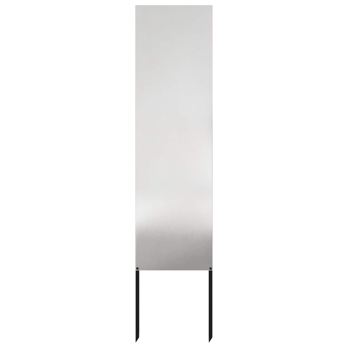 Garden Privacy Screen Silver 32 x 140 cm Stainless steel