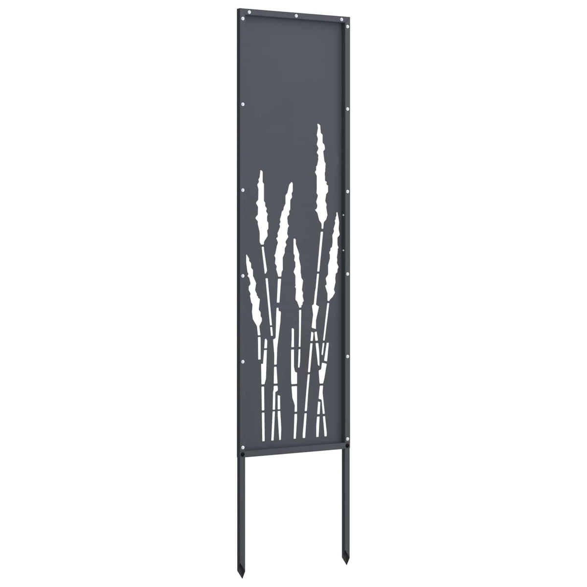 Garden Privacy Screen Anthracite 32 x 140 cm Cold-rolled steel
