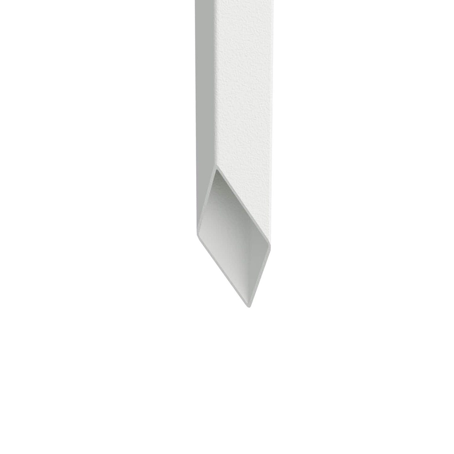 Garden Privacy Screen White 50 x 140 cm Cold-rolled steel