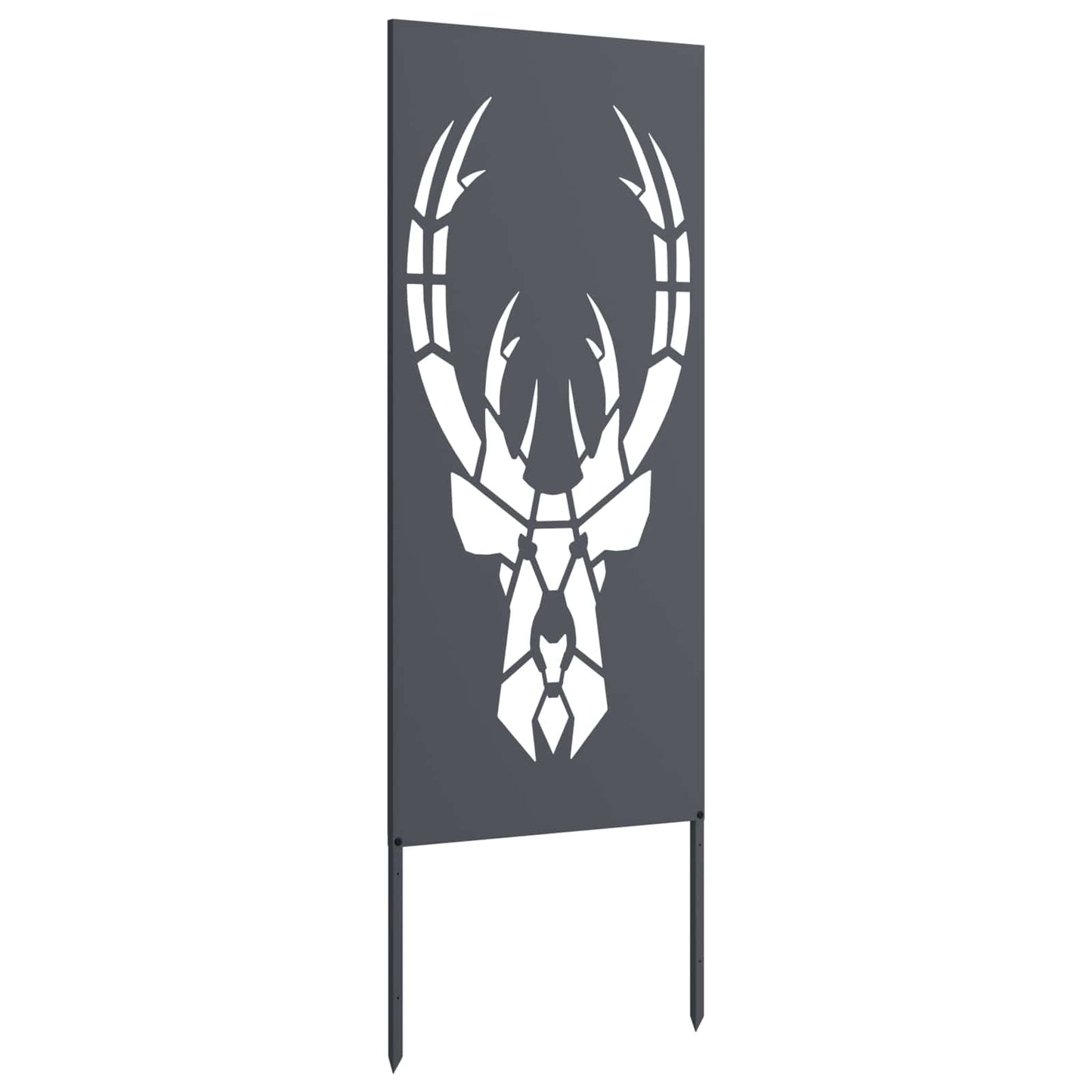 Garden Privacy Screen Anthracite 50 x 140 cm Cold-rolled steel