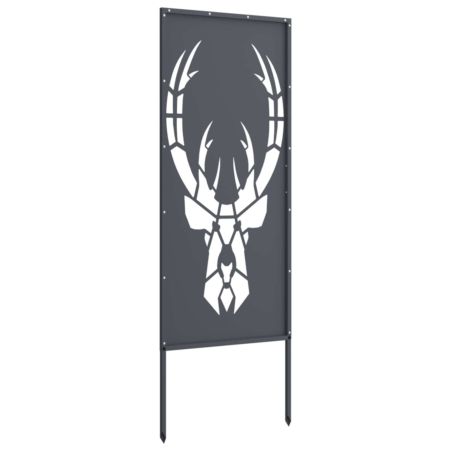 Garden Privacy Screen Anthracite 50 x 140 cm Cold-rolled steel