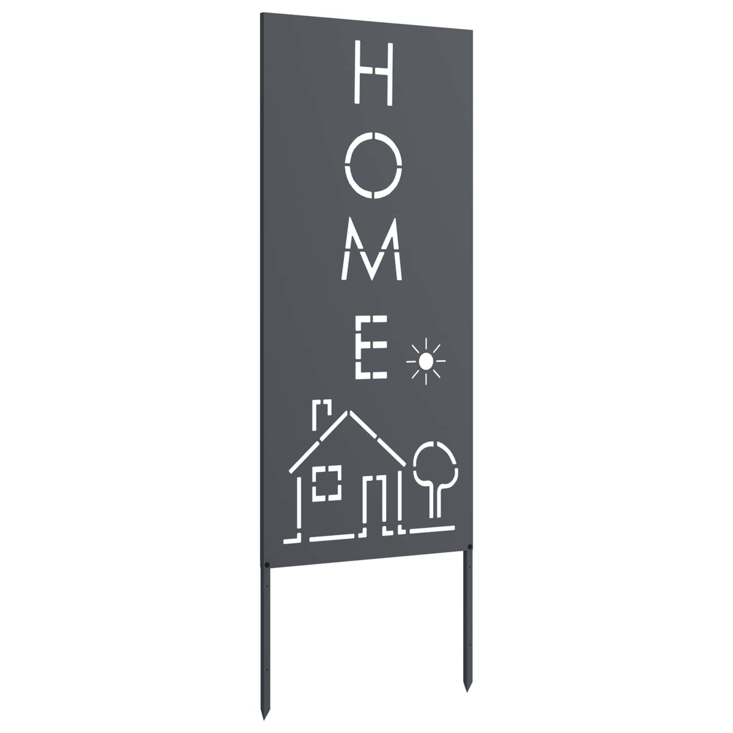 Garden Privacy Screen Anthracite 50 x 140 cm Cold-rolled steel