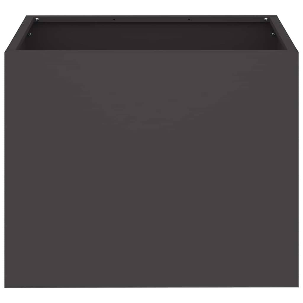 Garden Planter Black 50 x 32 x 40 cm Cold-rolled Steel