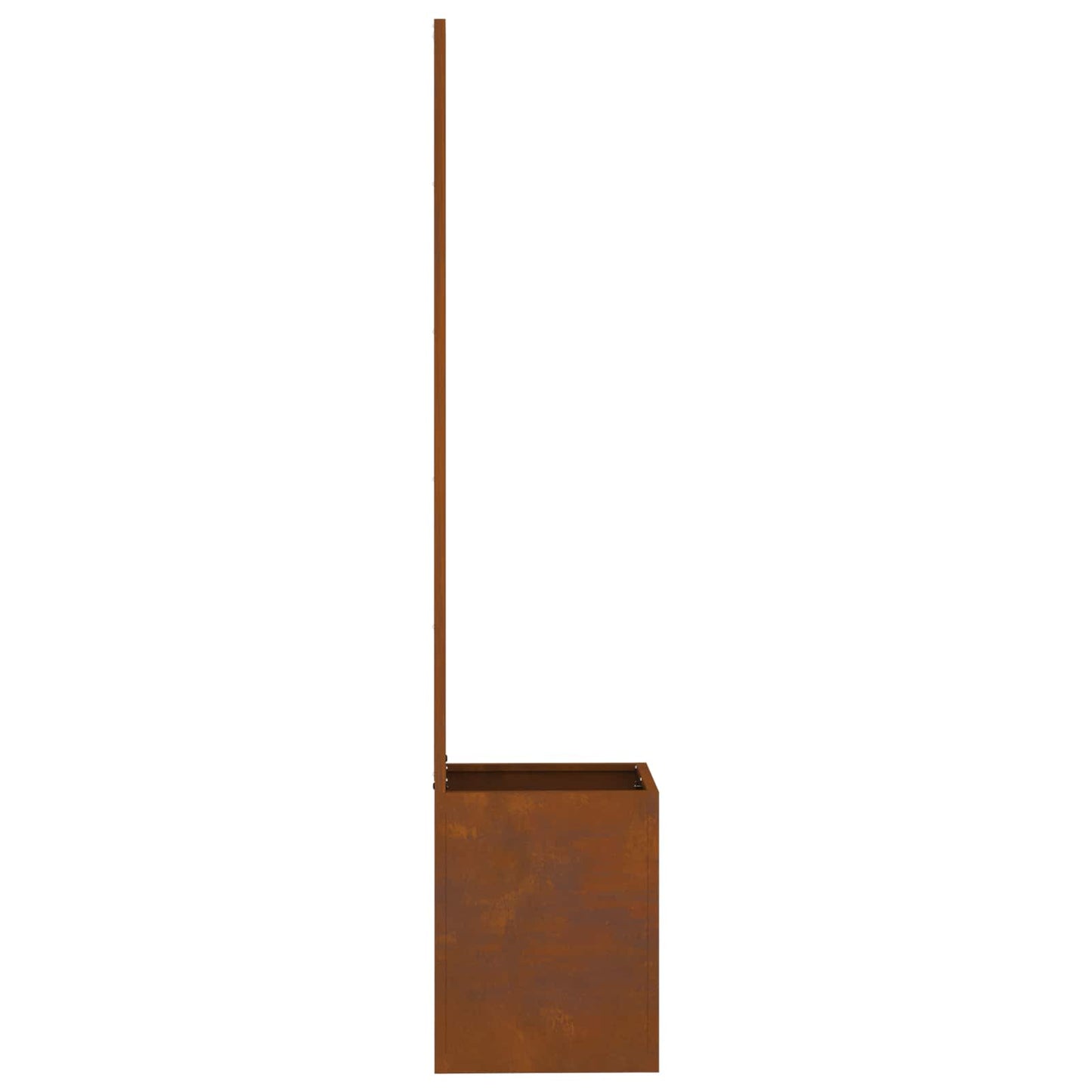 Garden Privacy Screen Rusty 32 x 150 cm Weathering Steel