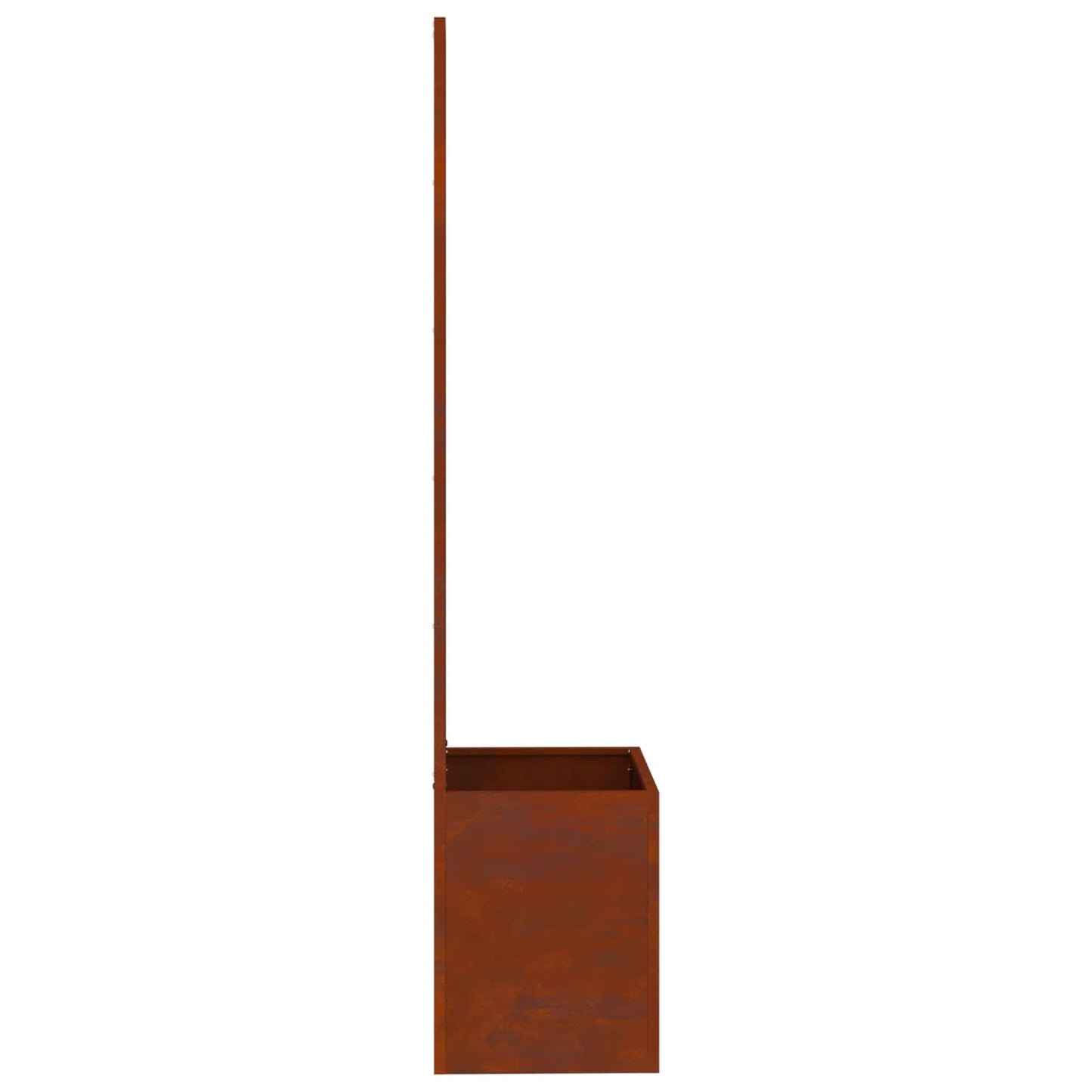 Garden Privacy Screen Rusty 50 x 32 x 150 cm Weathering steel