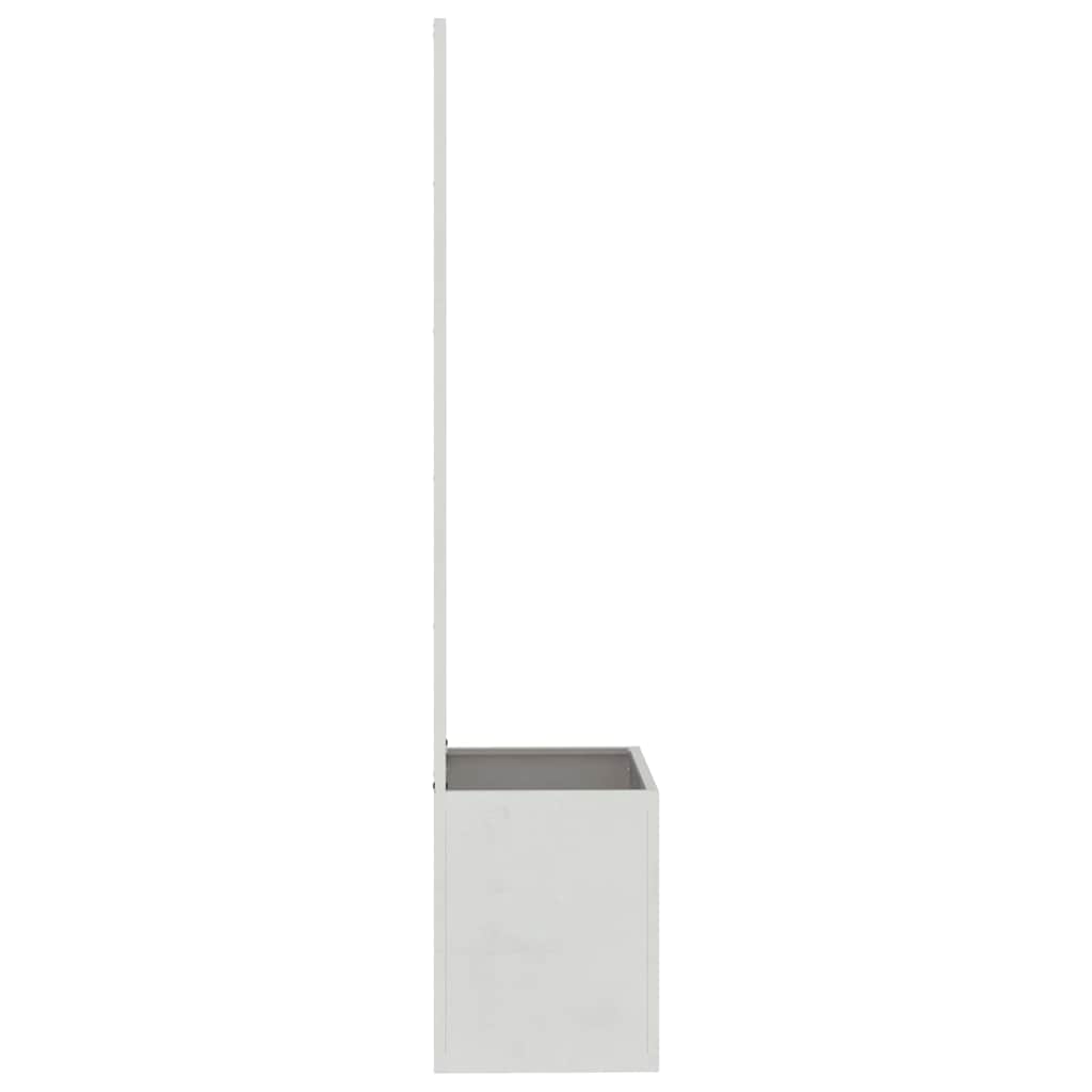 Garden Privacy Screen Sliver 50 x 32 x 150 cm Stainless steel