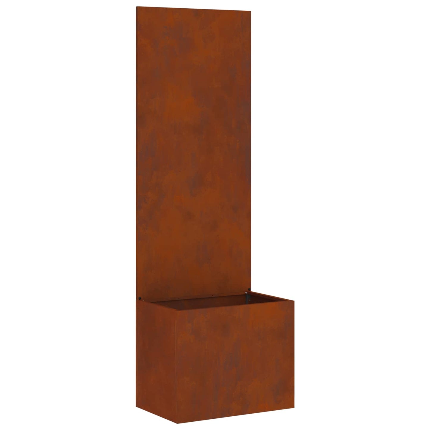 Garden Privacy Screen Rusty 50 x 32 x 150 cm Weathering steel
