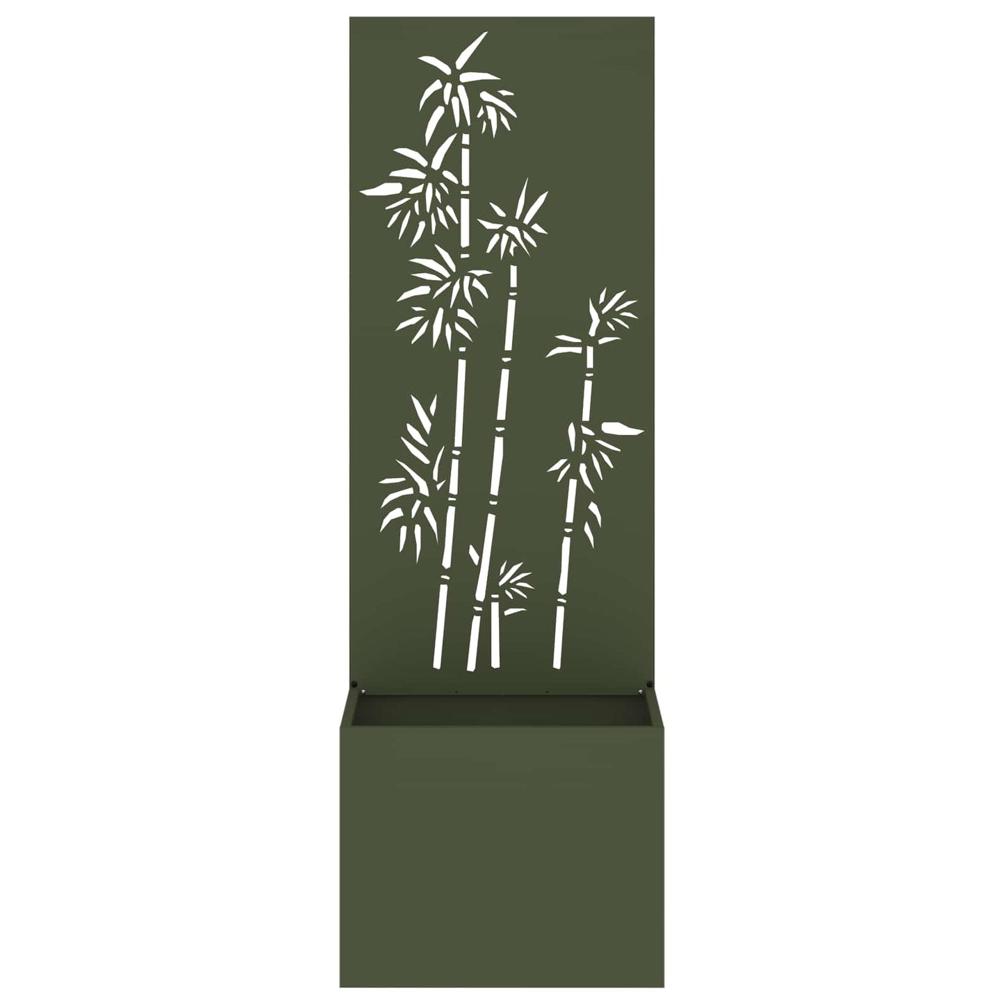 Garden Privacy Screen Olive green 50 x 150 cm Cold-rolled steel