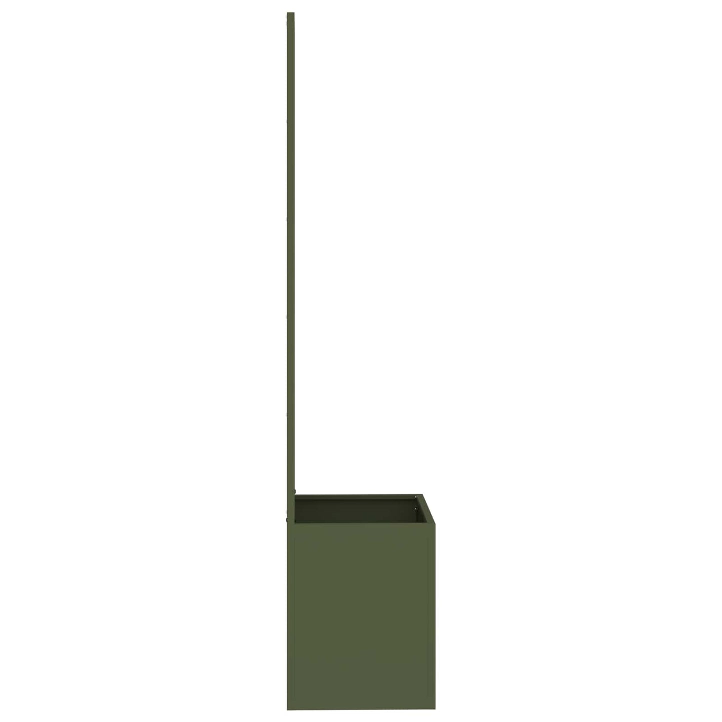 Garden Privacy Screen Olive green 50 x 150 cm Cold-rolled steel