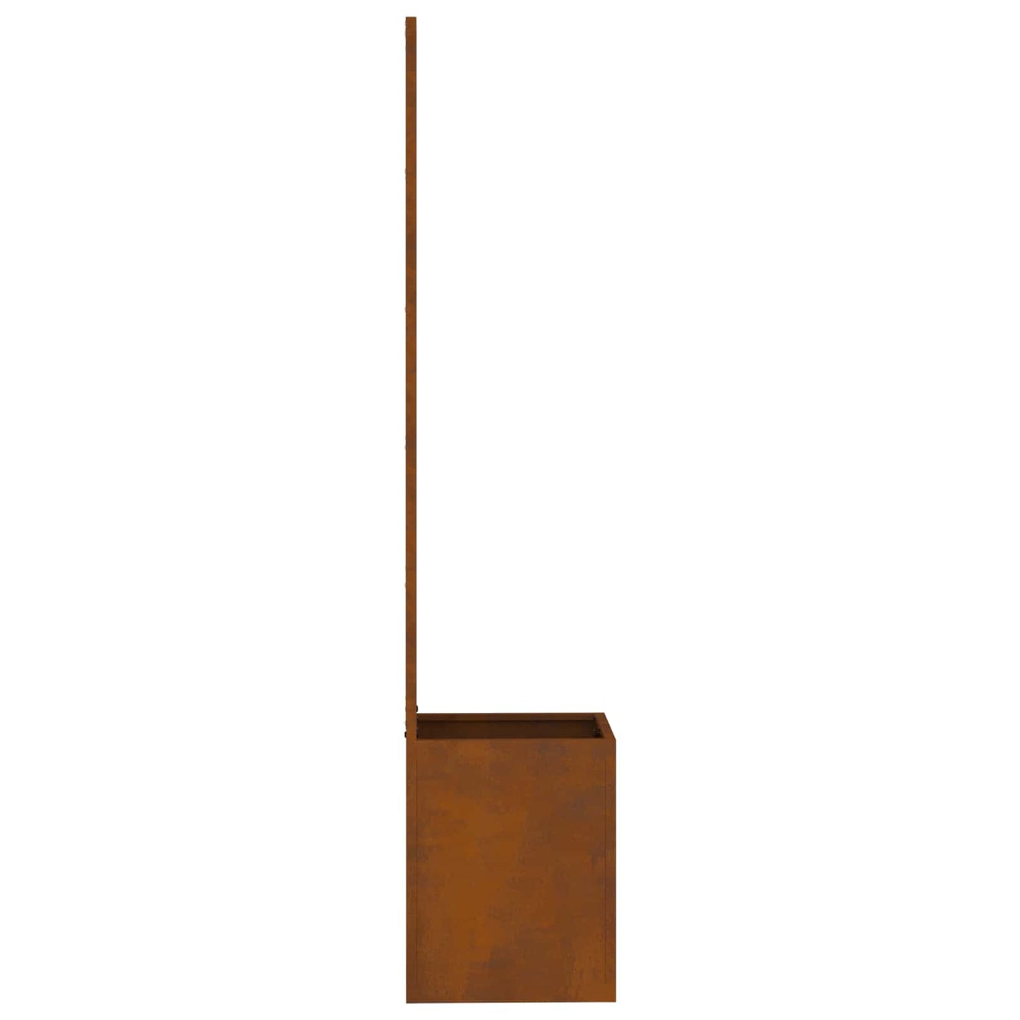 Garden Privacy Screen Rusty 50 x 150 cm Weathering Steel