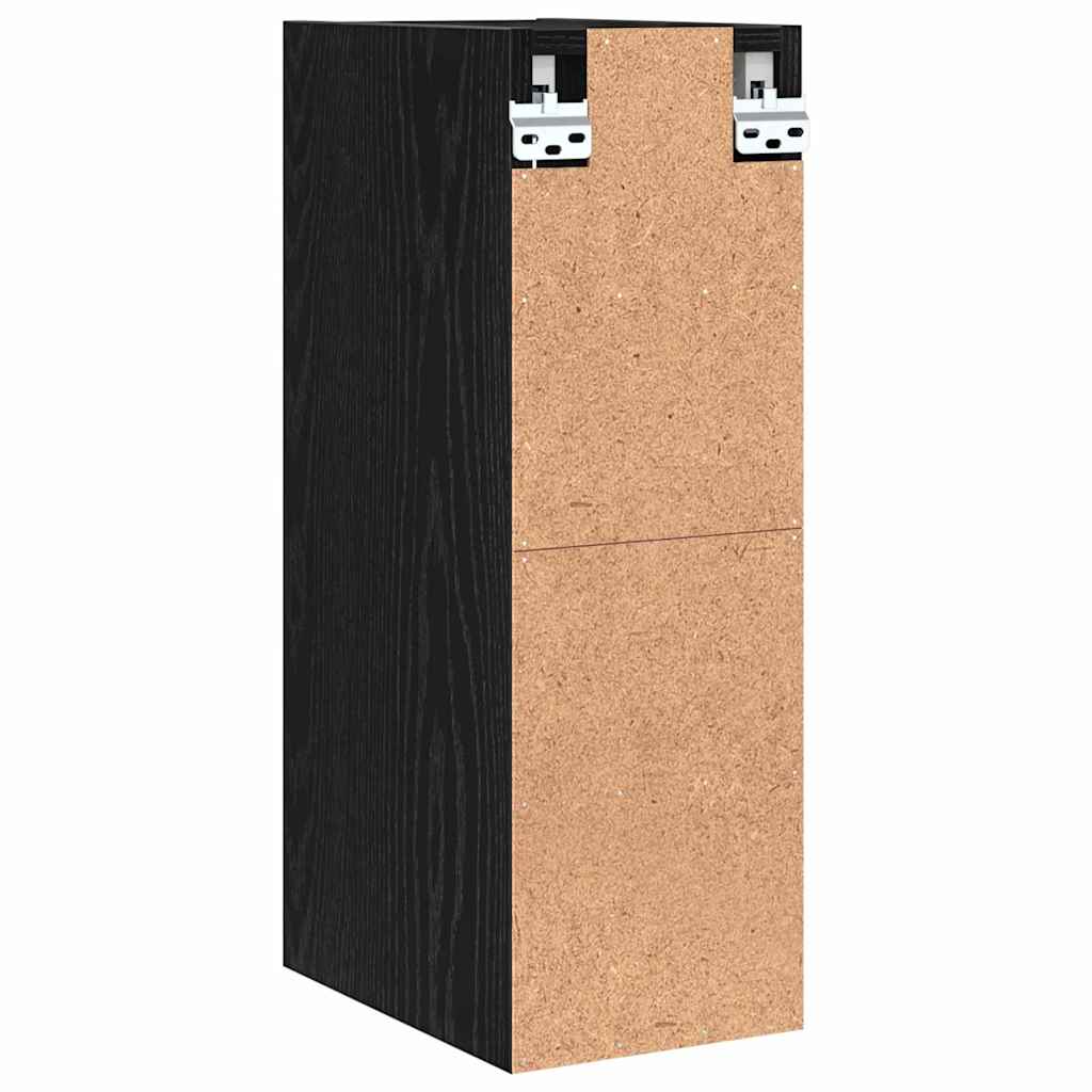 Hanging Cabinet Black oak 20 x 29.5 x 60 cm Engineered Wood