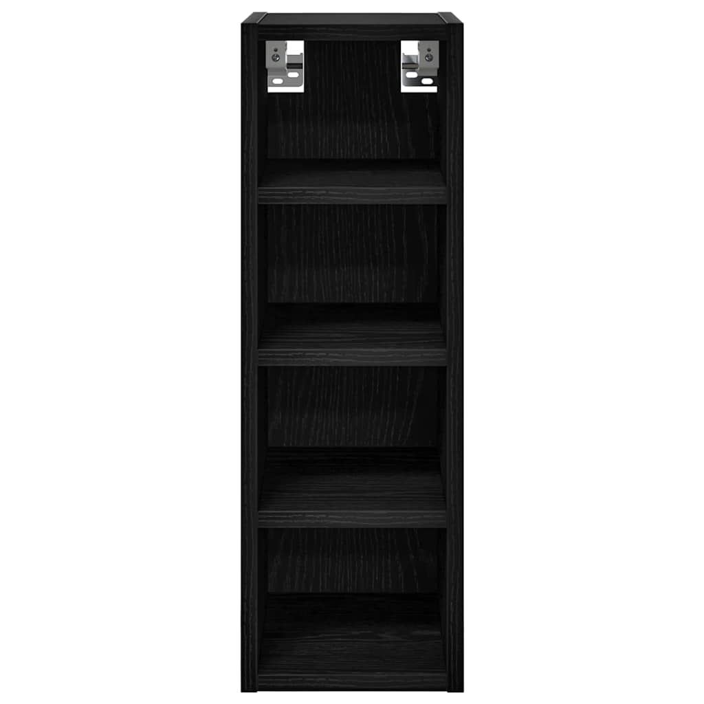 Hanging Cabinet Black oak 20 x 29.5 x 60 cm Engineered Wood