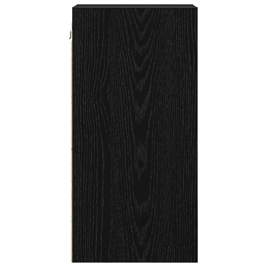 Hanging Cabinet Black oak 20 x 29.5 x 60 cm Engineered Wood