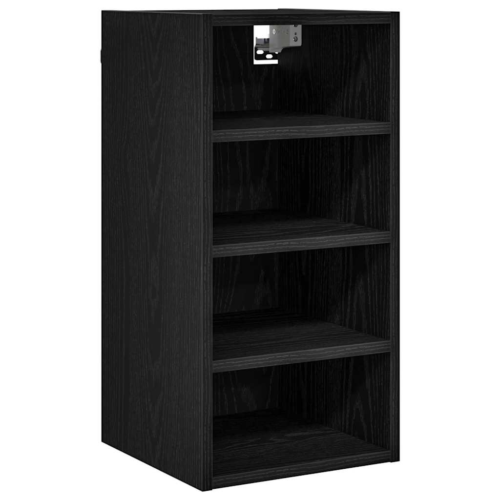 Hanging Cabinet Black oak 30 x 29.5 x 60 cm Engineered Wood