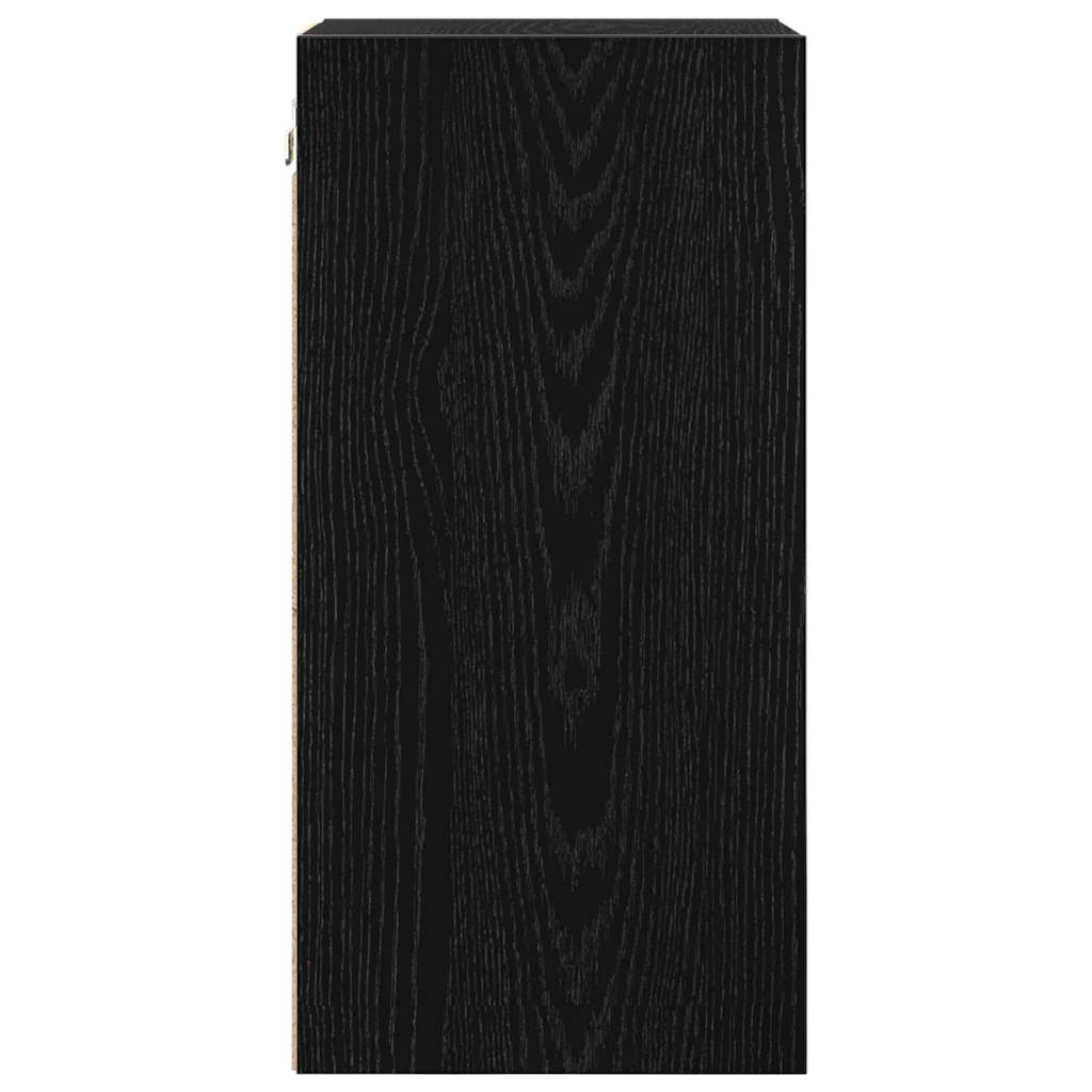 Hanging Cabinet Black oak 30 x 29.5 x 60 cm Engineered Wood
