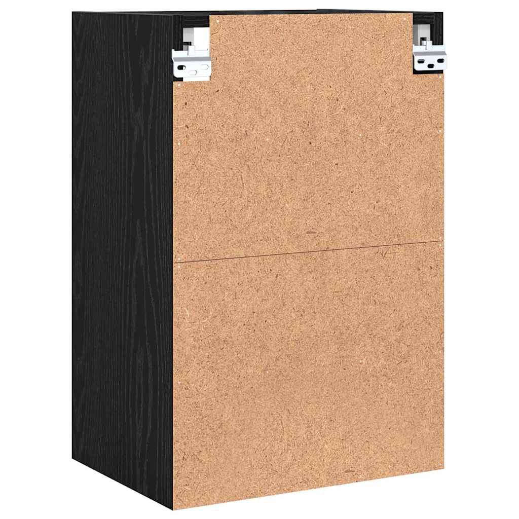 Hanging Cabinet Black oak 40 x 29.5 x 60 cm Engineered Wood