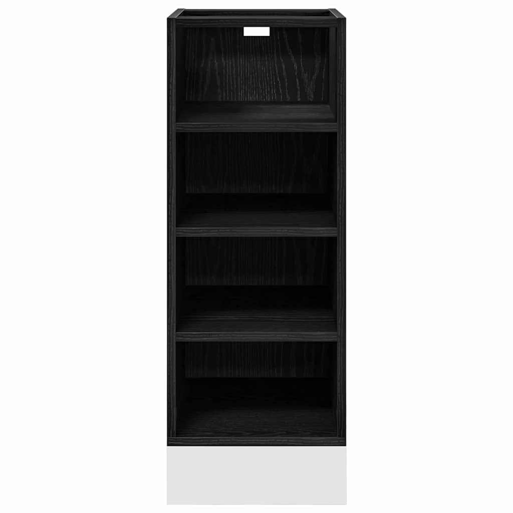 Kitchen Base Cabinet Black oak 30 x 44.5 x 81.5 cm