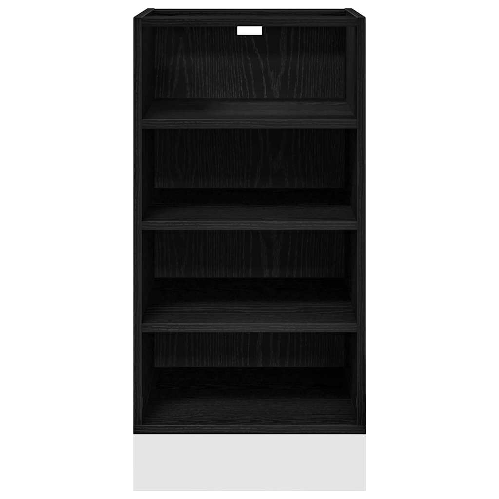 Kitchen Base Cabinet Black oak 40 x 44.5 x 81.5 cm