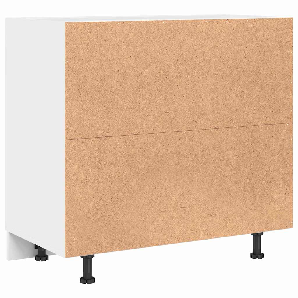 Kitchen Corner Base Cabinet Black oak 86 x 46 x 81.5 cm