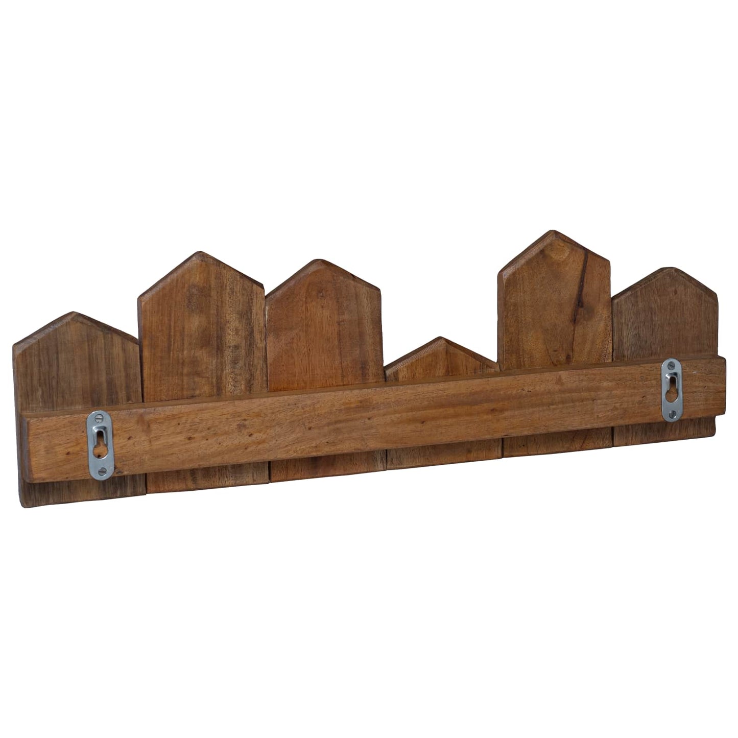 Hanger Brown 48 x 8 x 15 cm Solid Mahogany Wood
