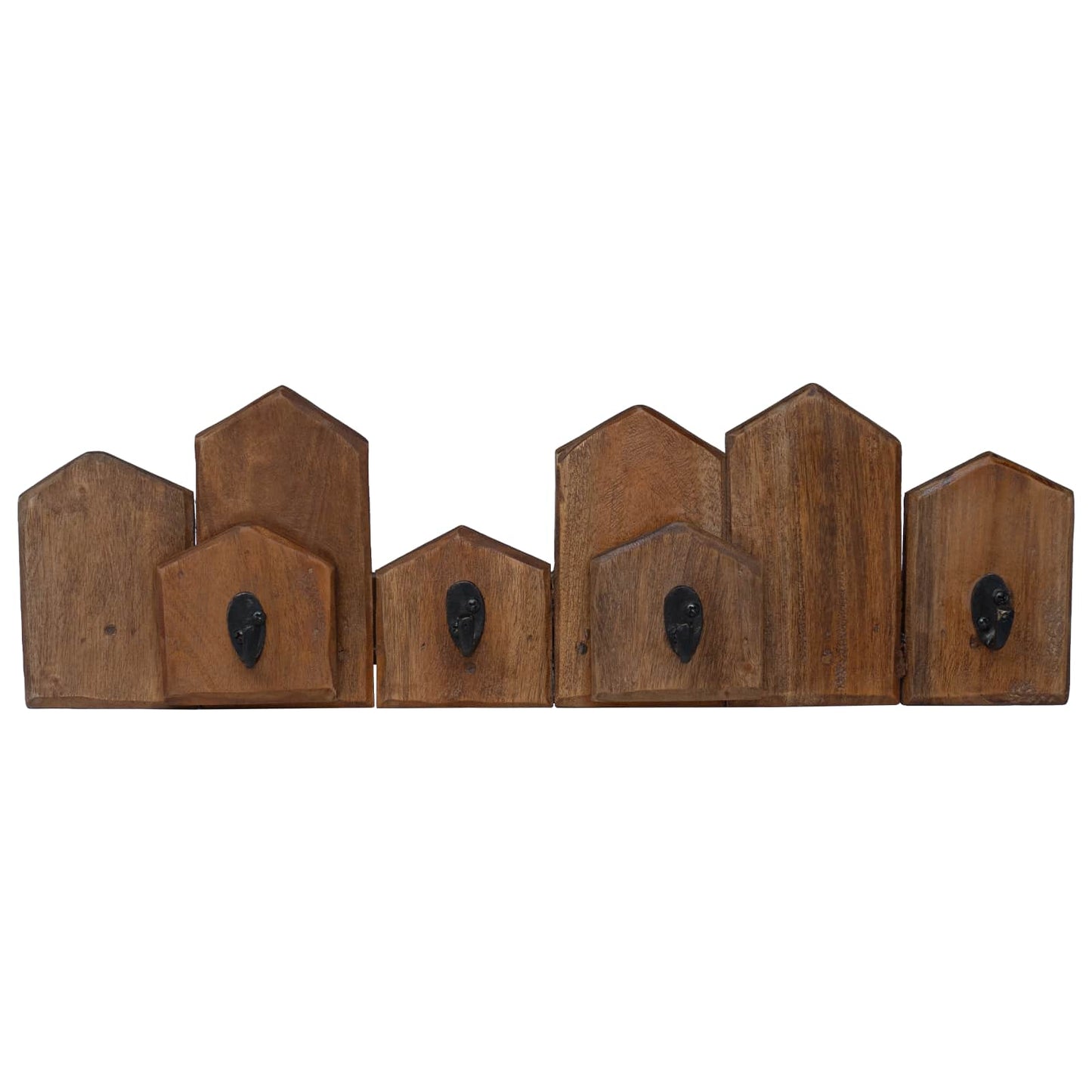 Hanger Brown 48 x 8 x 15 cm Solid Mahogany Wood