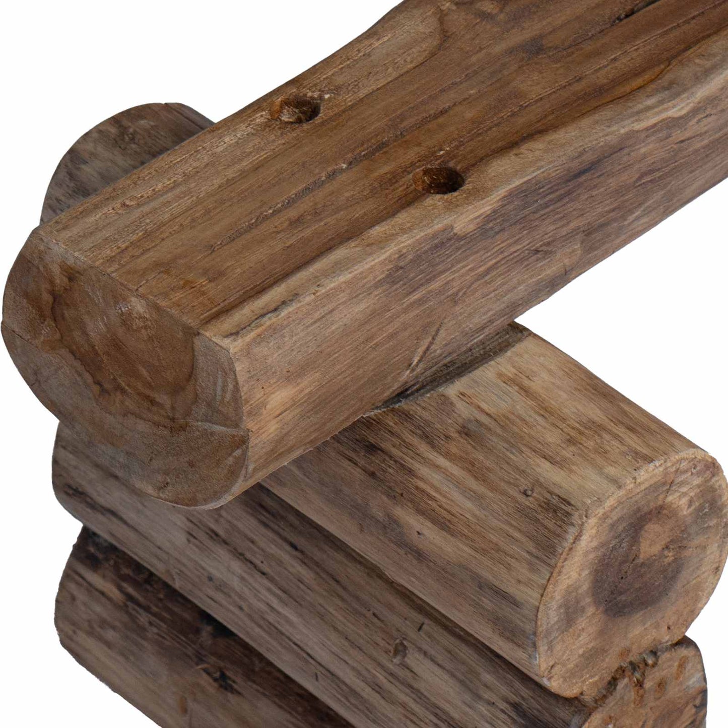 Bench Natural 110 x 30 x 34 cm Solid Teak Wood