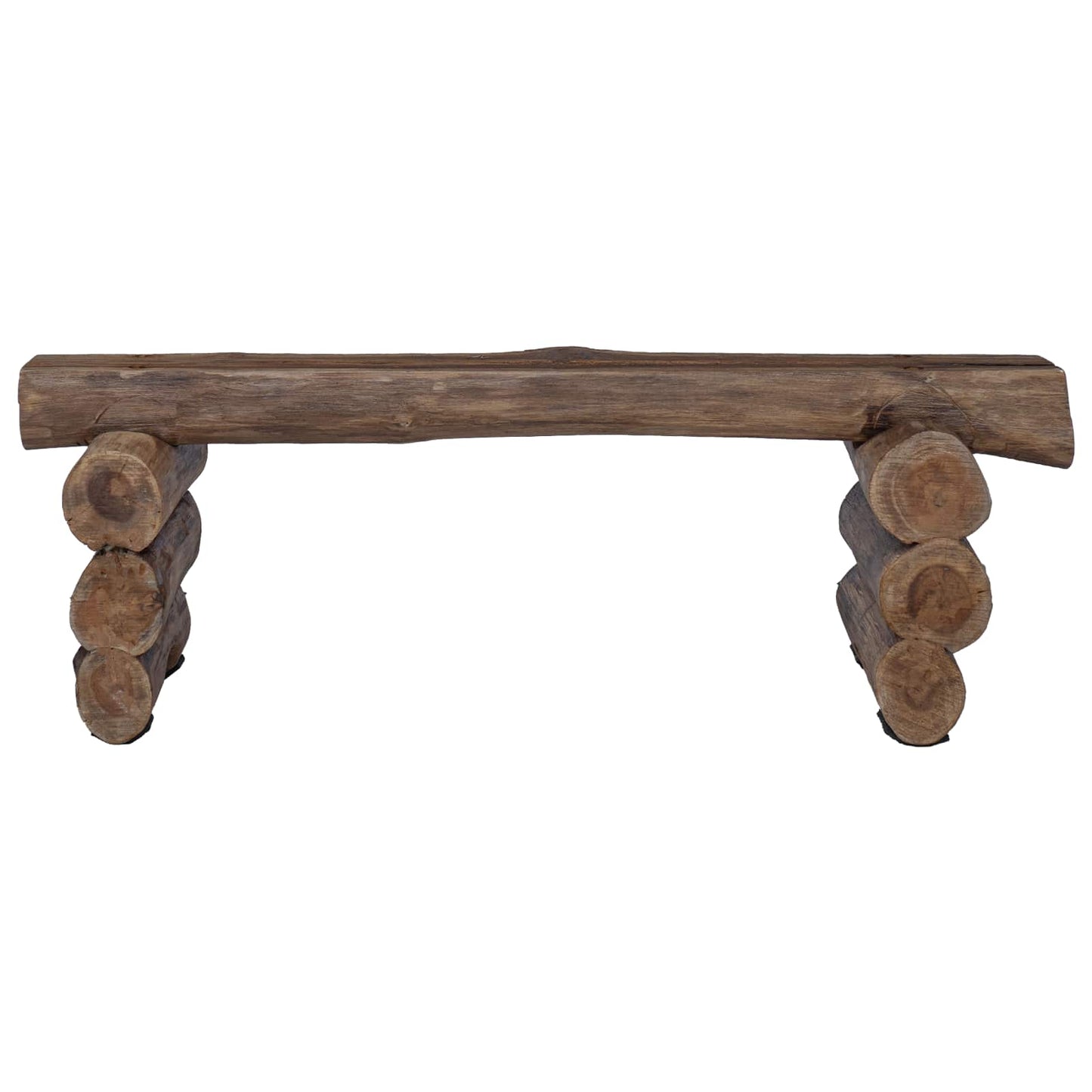 Bench Natural 110 x 30 x 34 cm Solid Teak Wood