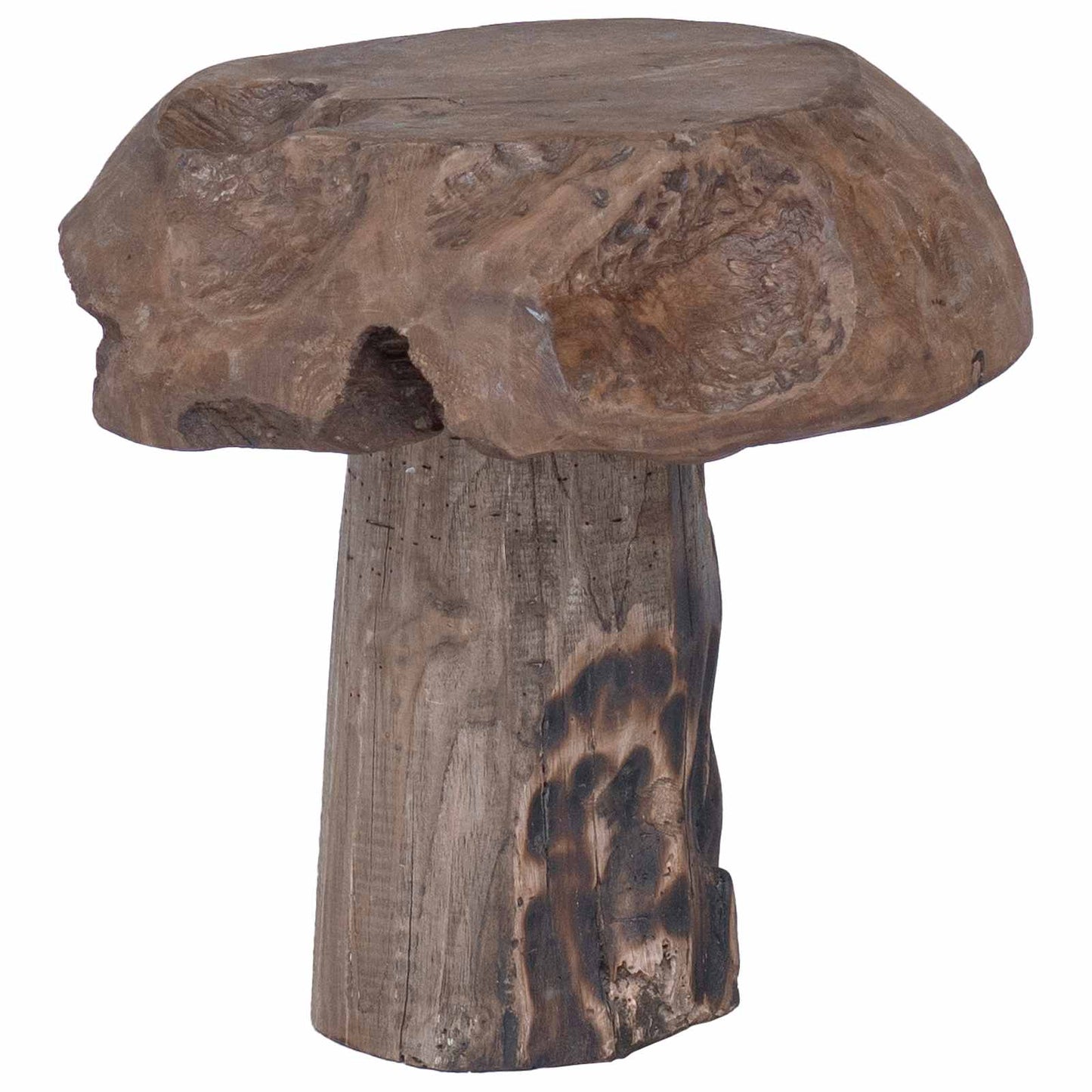 Stool Natural 35 x 35 x 35 cm Solid Teak Wood