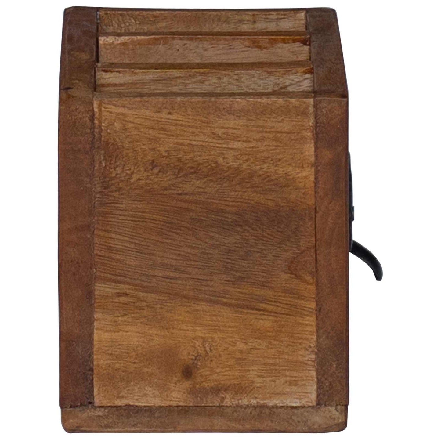 Pencil Case Multicolour 18 x 10 x 12 cm Solid Mahogany Wood