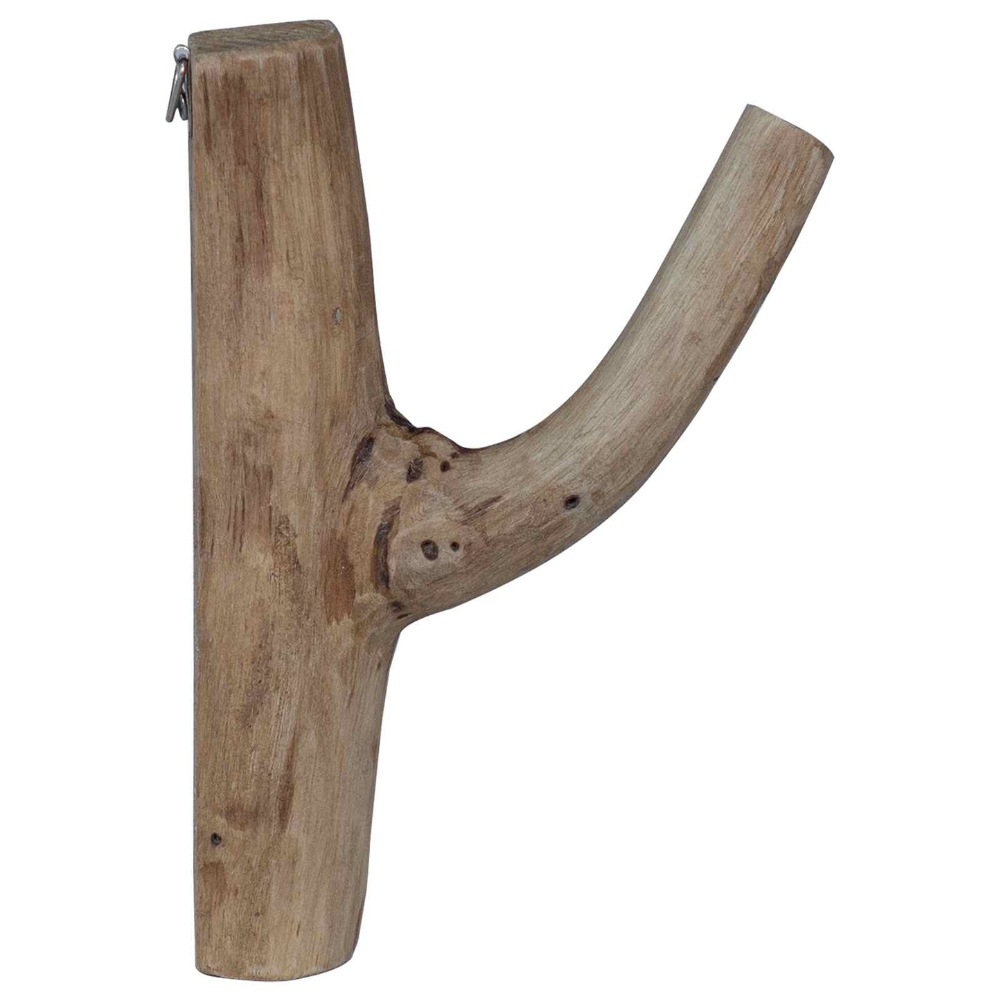 Hook Brown 4 x 4 x 14 cm Solid Reclaim Wood