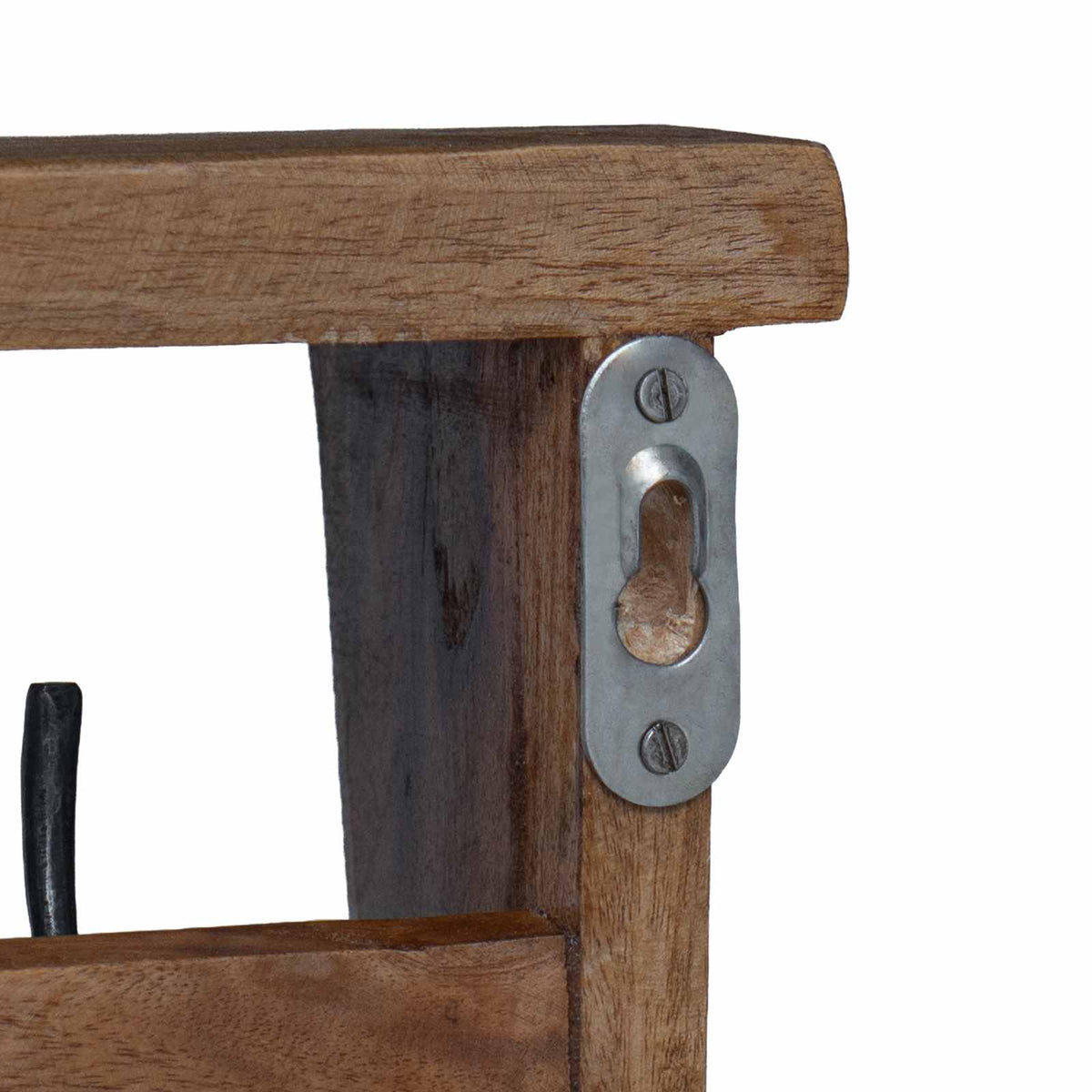 Hanger Brown 50 x 10 x 14 cm Solid Mahogany Wood