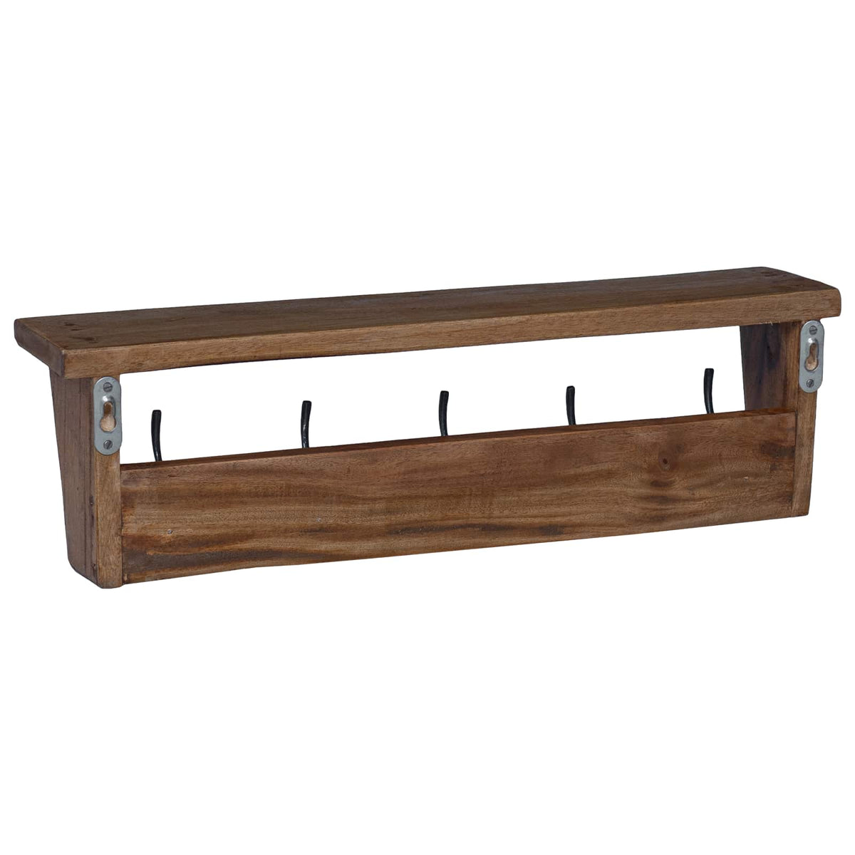 Hanger Brown 50 x 10 x 14 cm Solid Mahogany Wood