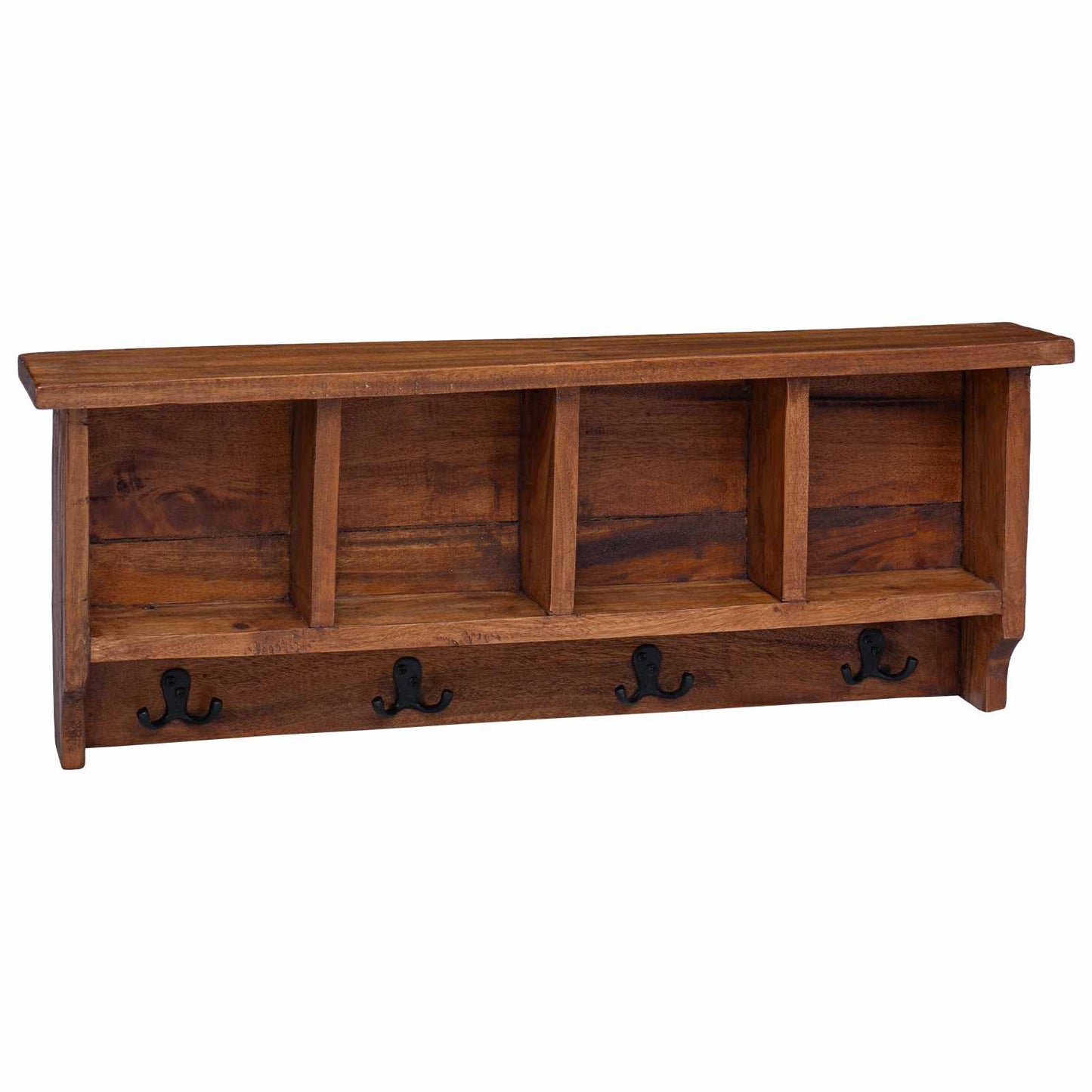 Hanger Brown 70 x 11 x 27 cm Solid Mahogany Wood