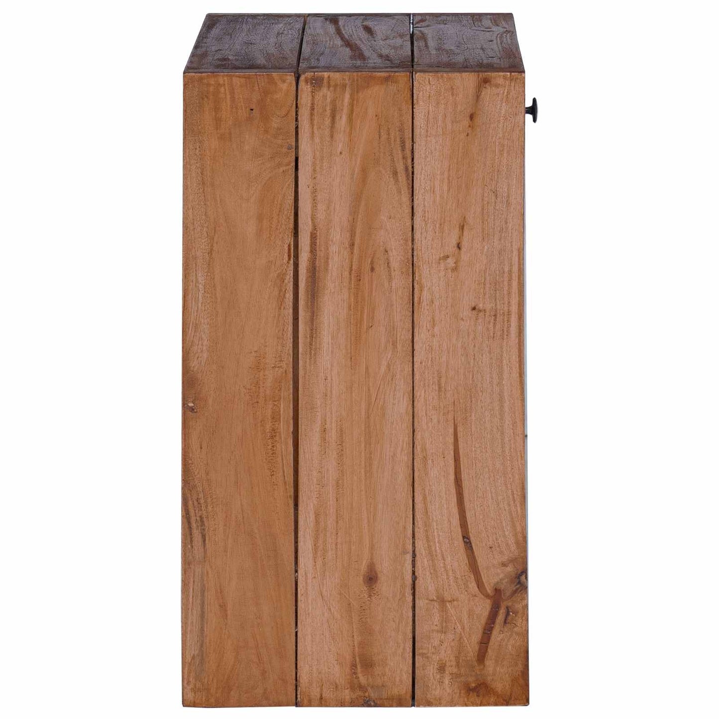 Bedside Table Brown 63 x 30 x 79 cm Solid Mahogany Wood