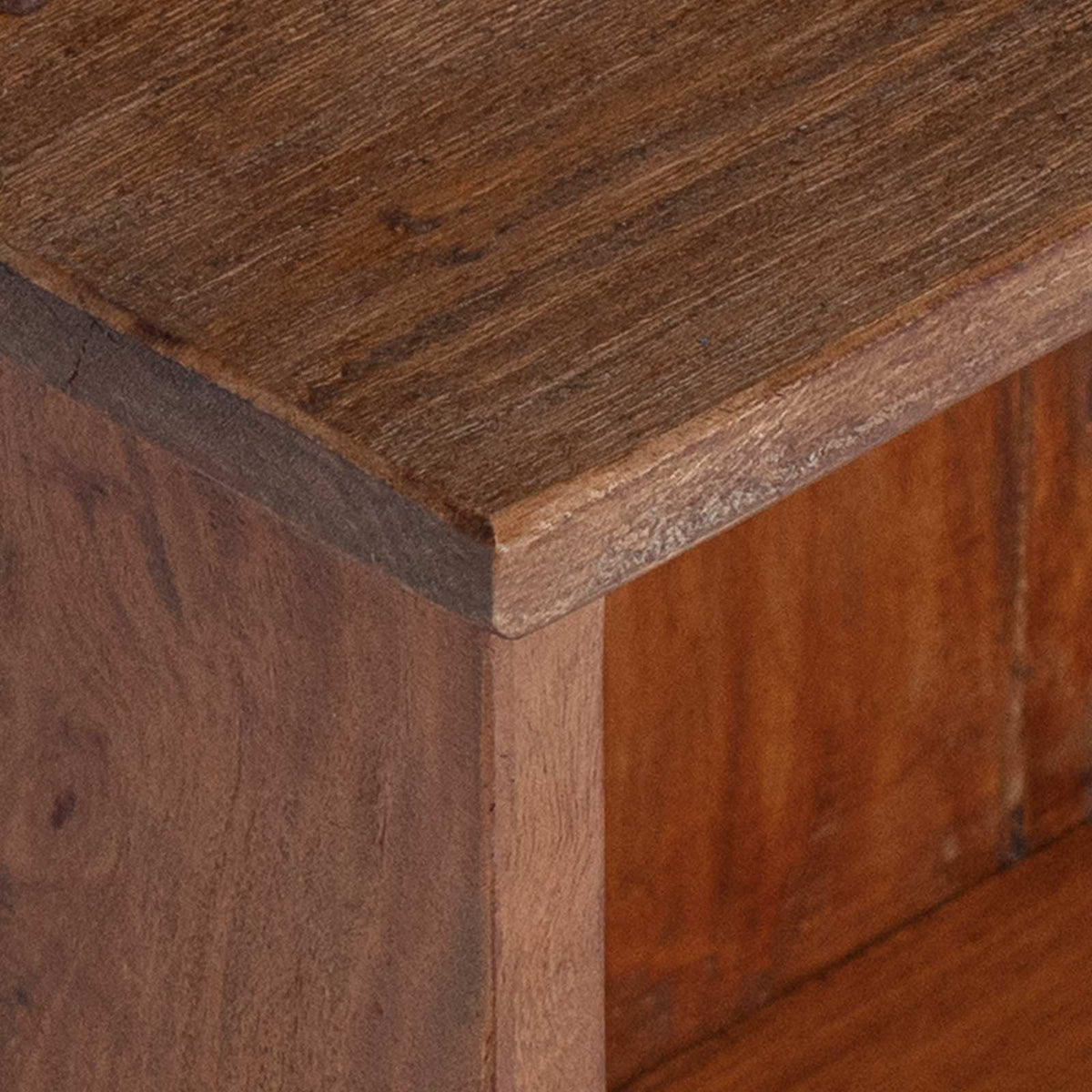 Shelving with Shelf Brown 47 x 16 x 55 cm Solid Mahogany Wood