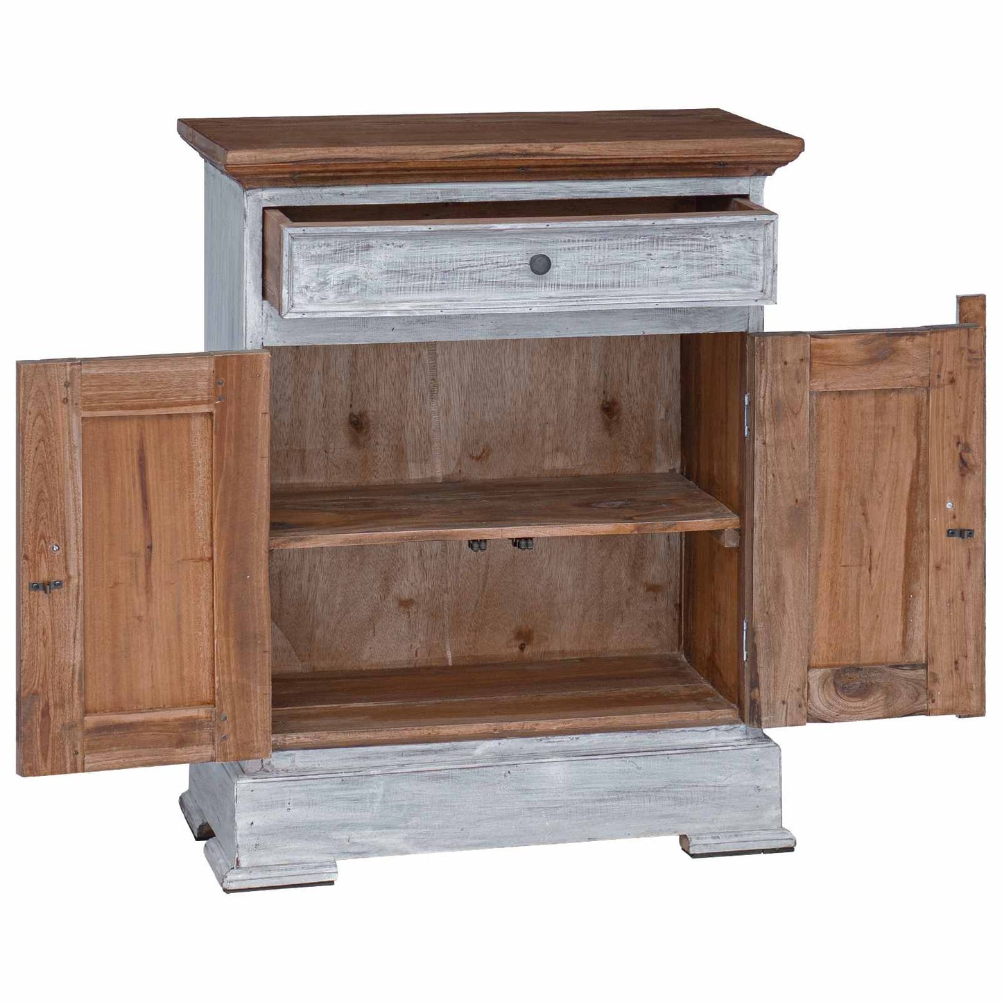 Storage Cabinet 63 x 30 x 79 cm Solid Mahogany Wood