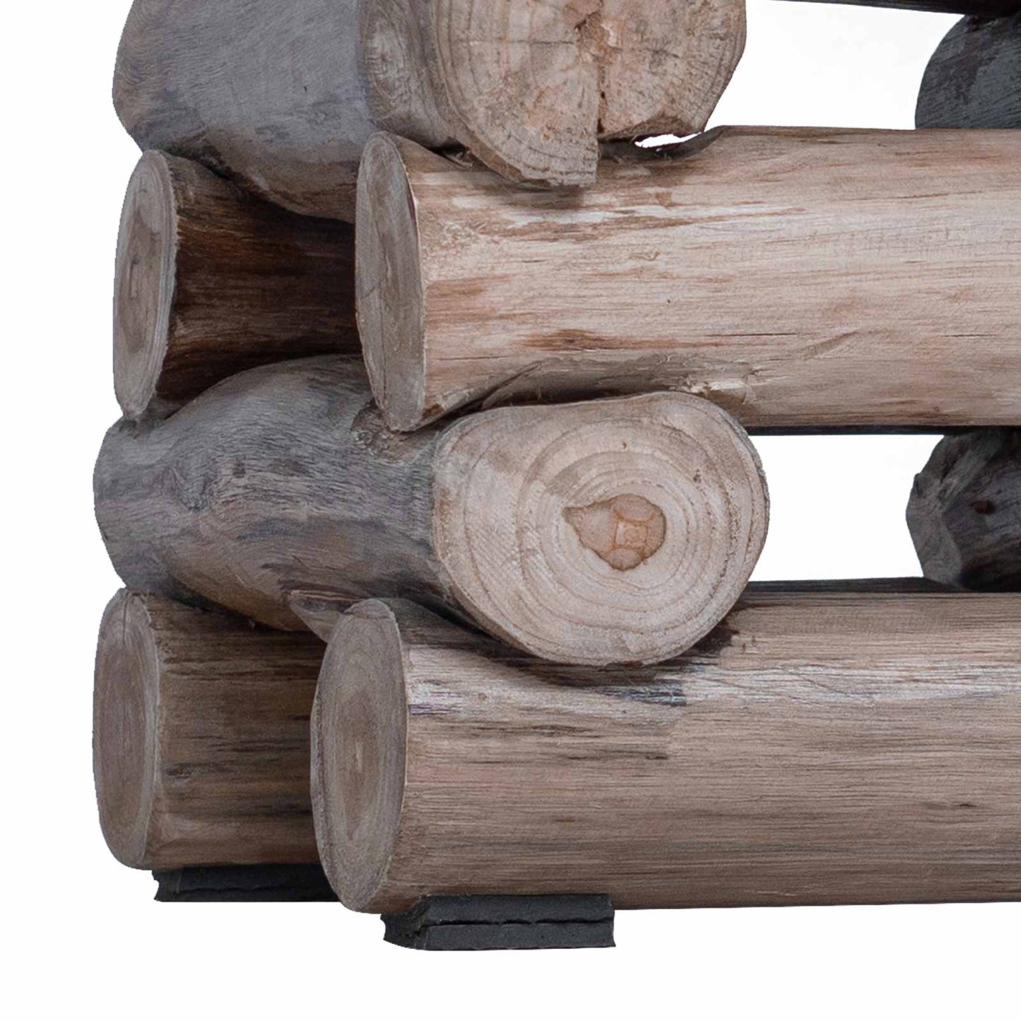 Stool Natural 30 x 30 x 38 cm Solid Teak Wood