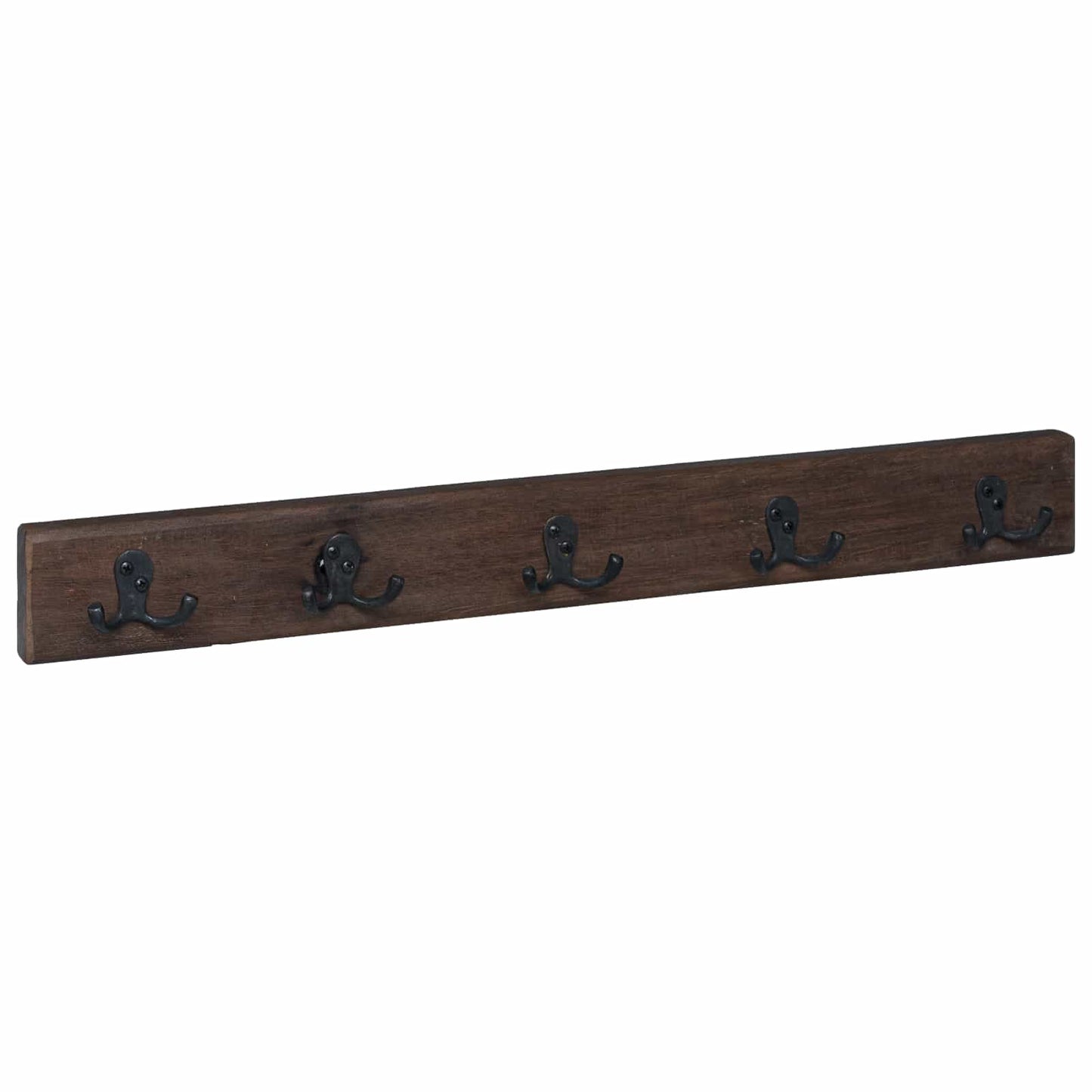 Hanger Brown 60 x 7 x 8 cm Solid Reclaim Wood