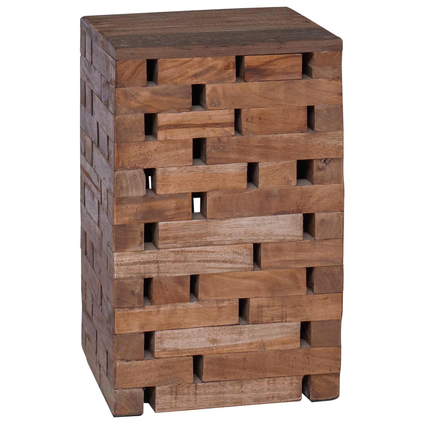 Stool Natural 29 x 29 x 48 cm Solid Reclaim wood