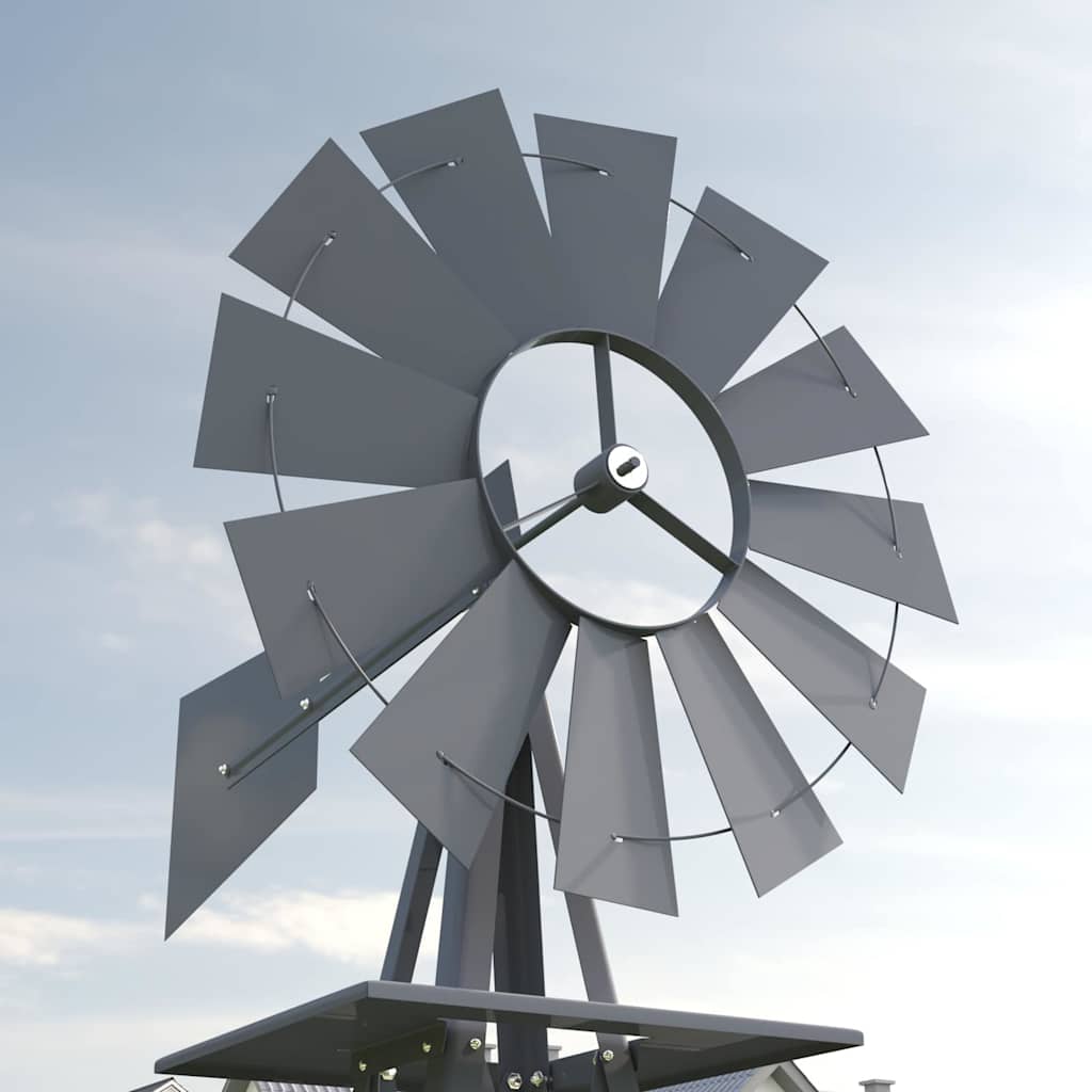Windmill Grey 84 x 68 x 245 cm Iron