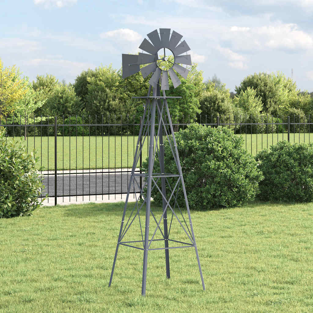 Windmill Grey 84 x 68 x 245 cm Iron